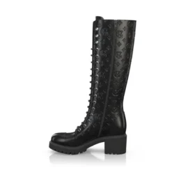 Bottes Hautes à Lacets 41208 12 Bottes Hautes à Lacets 41208 -Chaussures Soldes Magasin 39610 2 0