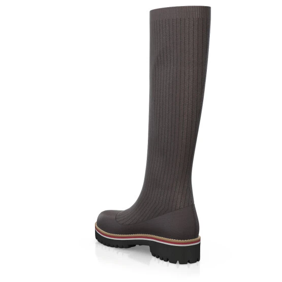 Bottes Tricotées Pour Femmes 41265 4 Bottes Tricotées Pour Femmes 41265 – Image 4