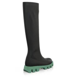 Bottes Tricotées Pour Femmes 41334 -Chaussures Soldes Magasin 39736 5 0