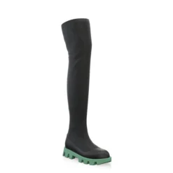 Bottes En Tricot Pour Femmes Au-dessus Du Genou 41349 -Chaussures Soldes Magasin 39751 7 0