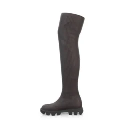 Bottes En Tricot Pour Femmes Au-dessus Du Genou 41358 -Chaussures Soldes Magasin 39760 2 0