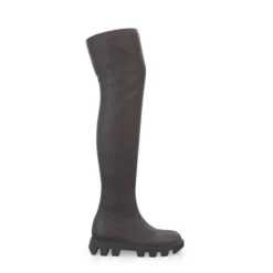 Bottes En Tricot Pour Femmes Au-dessus Du Genou 41358 -Chaussures Soldes Magasin 39760 6 0