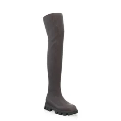 Bottes En Tricot Pour Femmes Au-dessus Du Genou 41358 -Chaussures Soldes Magasin 39760 7 0