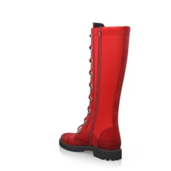 Bottes Hautes à Lacets 41580 -Chaussures Soldes Magasin 39982 3 0