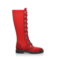 Bottes Hautes à Lacets 41580 -Chaussures Soldes Magasin 39982 6 0
