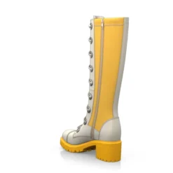 Bottes Hautes à Lacets 41586 13 Bottes Hautes à Lacets 41586 -Chaussures Soldes Magasin 39988 3 0