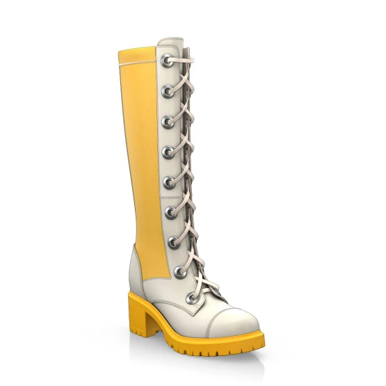 Bottes Hautes à Lacets 41586 8 Bottes Hautes à Lacets 41586 – Image 8