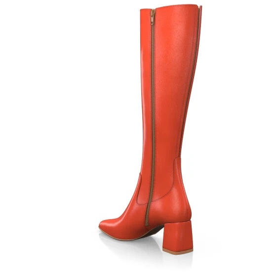 Bottes à Bout Pointu Et Talon Moyen 42270 4 Bottes à Bout Pointu Et Talon Moyen 42270 – Image 4