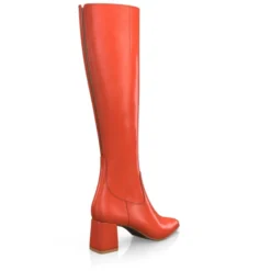 Bottes à Bout Pointu Et Talon Moyen 42270 15 Bottes à Bout Pointu Et Talon Moyen 42270 -Chaussures Soldes Magasin 40672 5 0 1