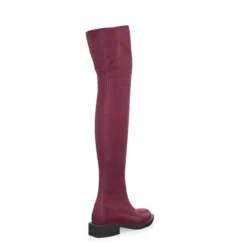Bottes En Tricot Pour Femmes Au-dessus Du Genou 48826 -Chaussures Soldes Magasin 47228 5 0