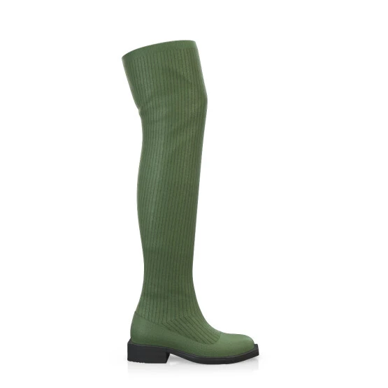 Bottes En Tricot Pour Femmes Au-dessus Du Genou 48832 7 Bottes En Tricot Pour Femmes Au-dessus Du Genou 48832 – Image 7