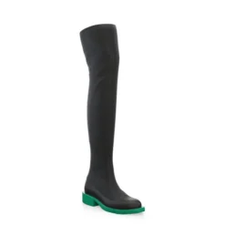 Bottes En Tricot Pour Femmes Au-dessus Du Genou 48835 -Chaussures Soldes Magasin 47237 7 0
