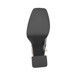 Bottes à Bout Carré, Plateforme Et Talon évasé 49381 -Chaussures Soldes Magasin 47783 0 bottom 1