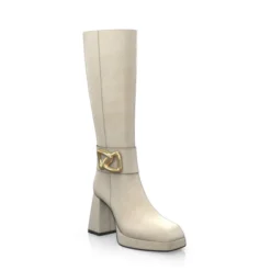 Bottes à Bout Carré, Plateforme Et Talon évasé 49465 17 Bottes à Bout Carré, Plateforme Et Talon évasé 49465 -Chaussures Soldes Magasin 47867 7 0