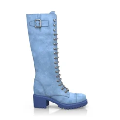 Bottes Hautes à Lacets 50270 -Chaussures Soldes Magasin 48672 6 0