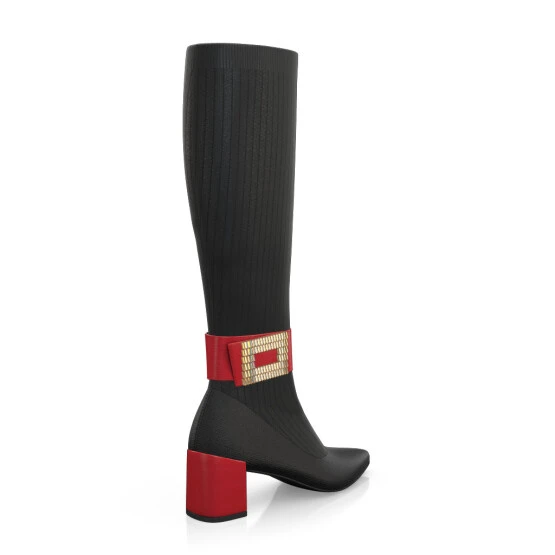 Bottes Tricotées Pour Femmes 51536 6 Bottes Tricotées Pour Femmes 51536 – Image 6