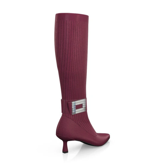 Bottes Tricotées Pour Femmes 51545 6 Bottes Tricotées Pour Femmes 51545 – Image 6