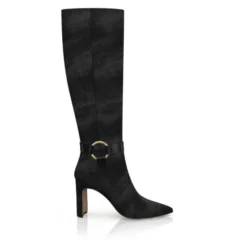 Bottes Pointues à Talons Hauts 51605 -Chaussures Soldes Magasin 50007 6 0