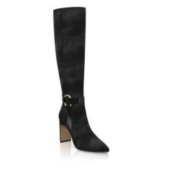 Bottes Pointues à Talons Hauts 51605 -Chaussures Soldes Magasin 50007 7 0