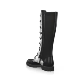 Bottes Hautes à Lacets 7919 -Chaussures Soldes Magasin 6319 3 0 1