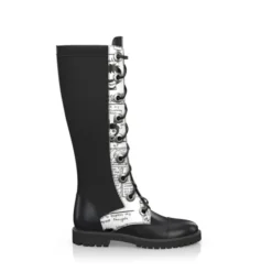 Bottes Hautes à Lacets 7919 -Chaussures Soldes Magasin 6319 6 0 1