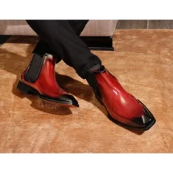 Bottes Chelsea De Luxe Oxford Pour Hommes 11753