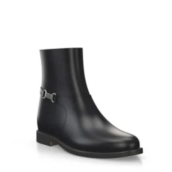 Bottes De Cheville Compensées Cachées 10592 -Chaussures Soldes Magasin 8994 7 0 1