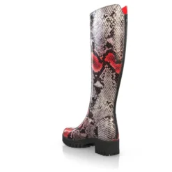 Bottes Imprimées 10973 -Chaussures Soldes Magasin 9375 3 0 1